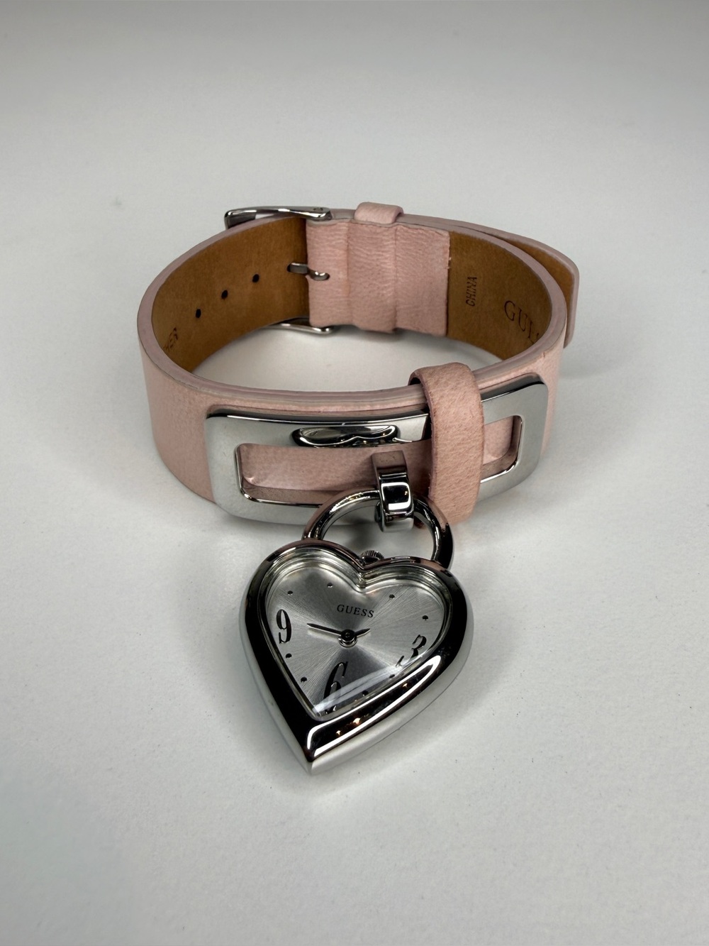 Guess pink watch